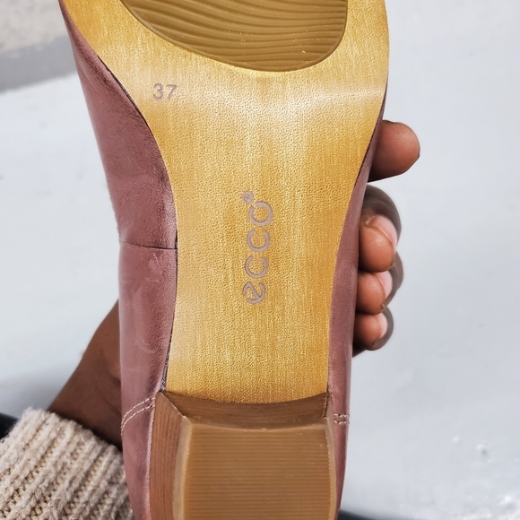 ECCO | Leather dress shoes in size 37 - Picture 6 of 8